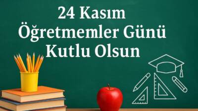 24 Kasım Öğretmenler Günü dolayısıyla vatandaşlar, öğretmenlerine duydukları sevgi ve