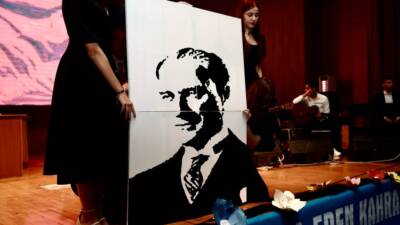   Hatay’da 24 Kasım Öğretmenler Günü, Antakya Cumhuriyet Alanı’nda düzenlenen