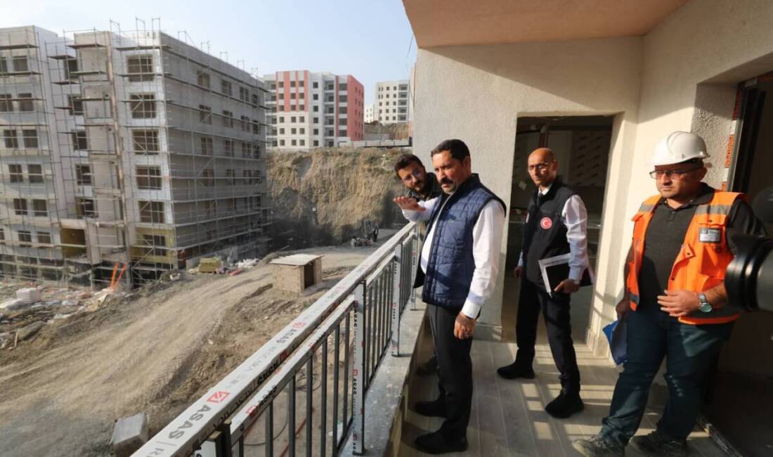 Hatay’ın Defne ilçesinde, 6 Şubat 2023 depremlerinin ardından başlatılan yeniden