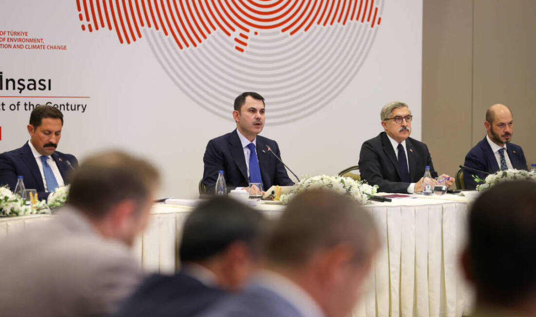 Çevre, Şehircilik ve İklim Değişikliği Bakanı Murat Kurum, Hatay’da düzenlenen