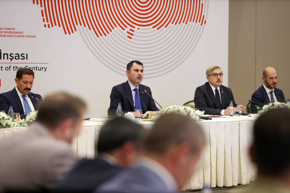 Çevre, Şehircilik ve İklim Değişikliği Bakanı Murat Kurum, Hatay’da düzenlenen