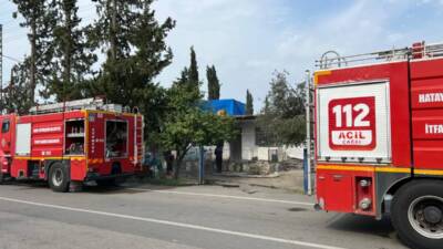 Hatay’ın Dörtyol ilçesinde bir evde çıkan yangında anne ve oğlu