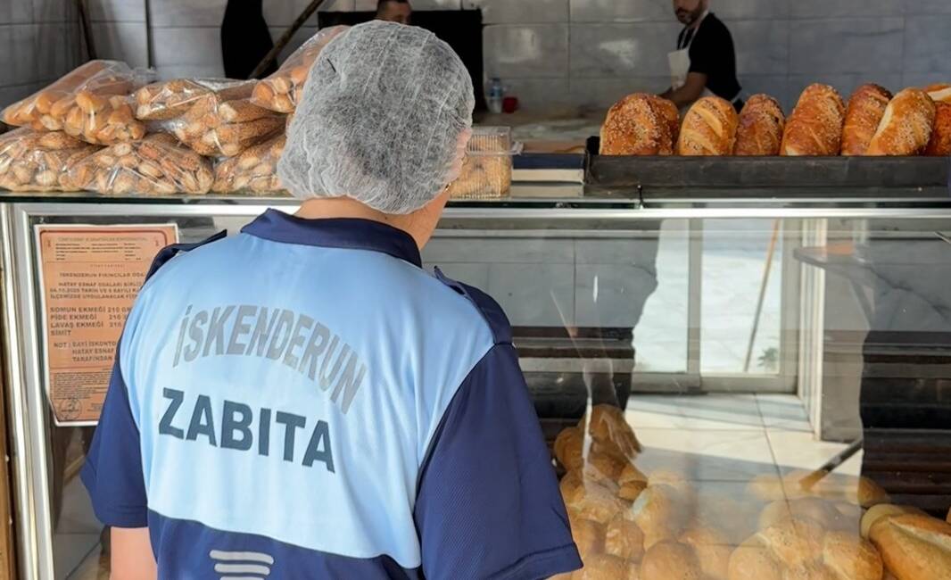 İskenderun Belediyesi Zabıta Müdürlüğü ekipleri, ilçe genelindeki fırınlarda kapsamlı denetim