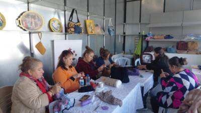 Samandağ Kaymakamlığı desteğiyle kurulan “El Emeği Göz Nuru Üretici Kadınlar