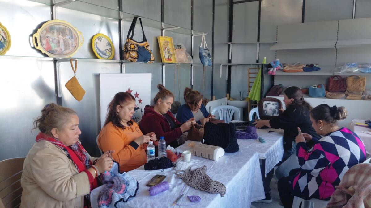 Samandağ Kaymakamlığı desteğiyle kurulan “El Emeği Göz Nuru Üretici Kadınlar