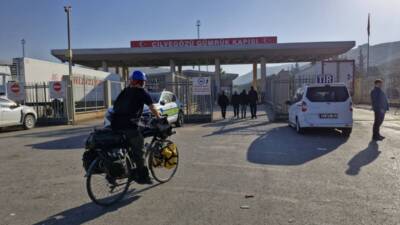 Balıkesir'den bisikletiyle umreye gitmek için 13 gündür pedal çeviren ve Hatay'da