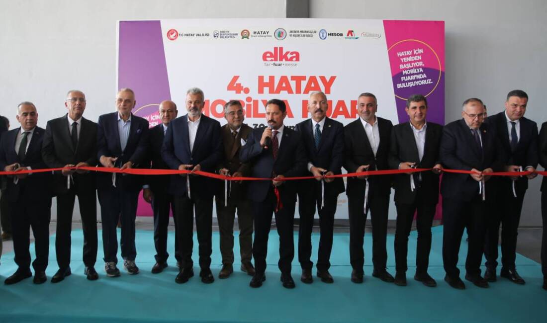 Hatay’da imalatçıların ürünlerini tanıtması amacıyla 7 yıl aradan sonra yeniden