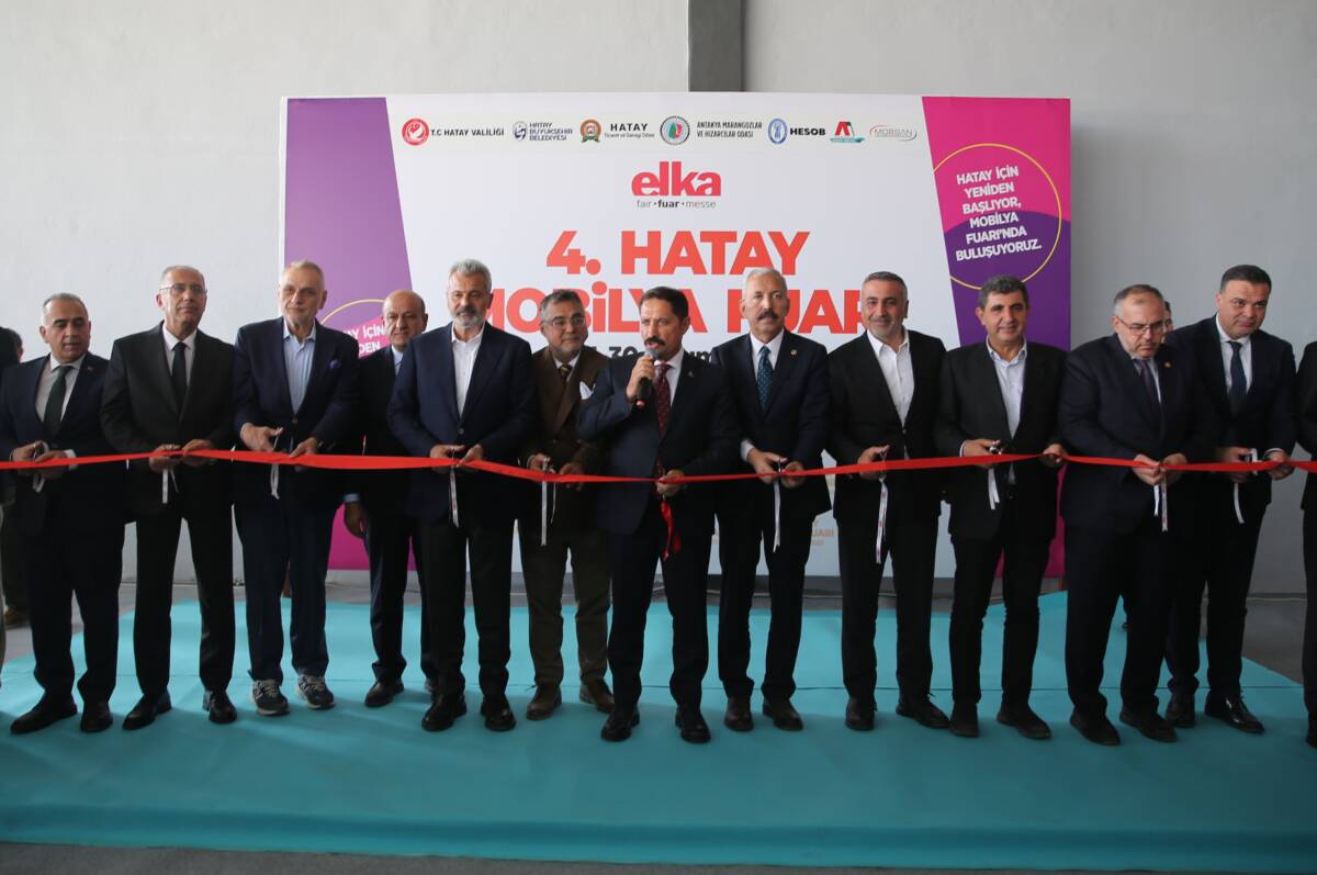 Hatay’da imalatçıların ürünlerini tanıtması amacıyla 7 yıl aradan sonra yeniden