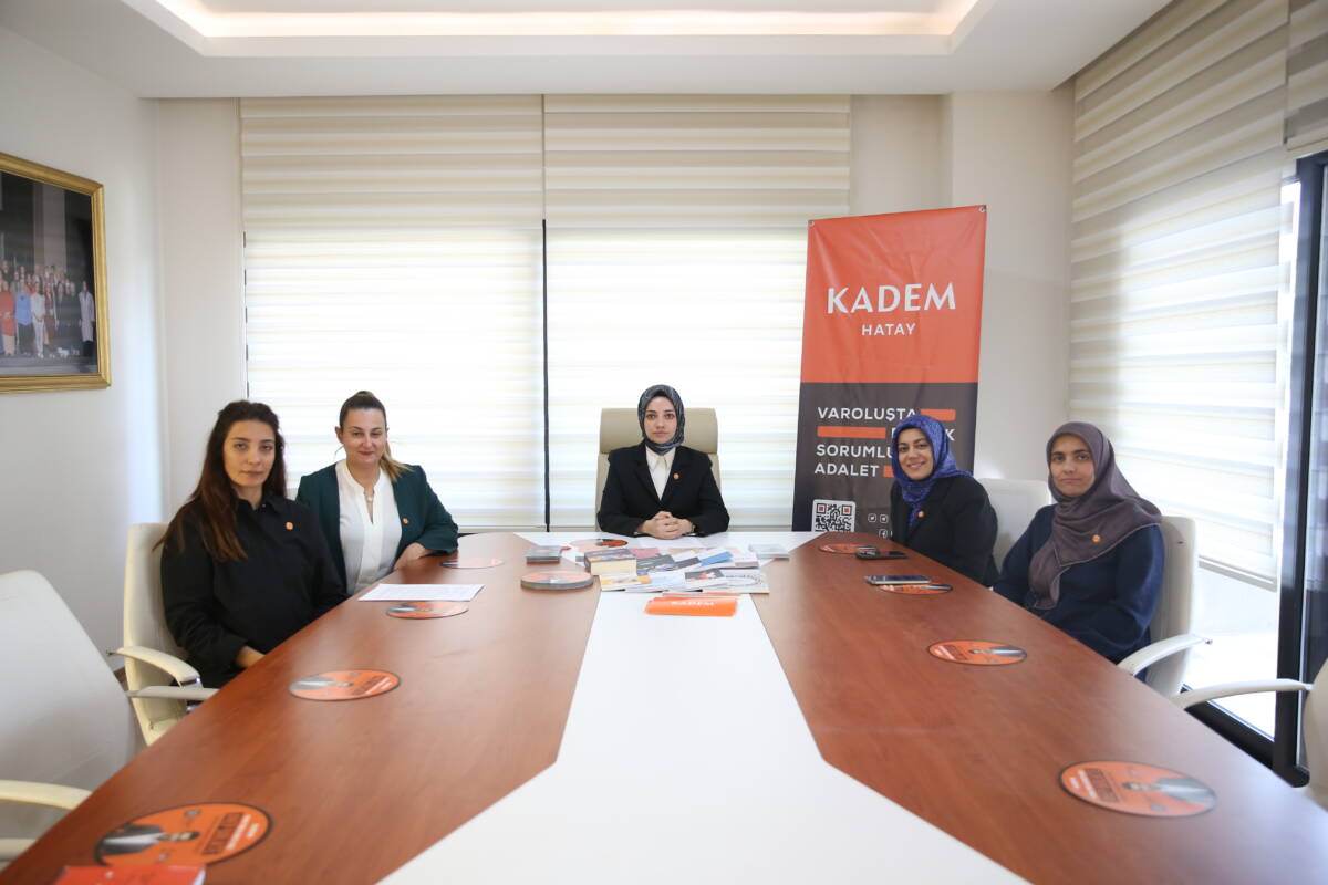 Kadın ve Demokrasi Vakfı (KADEM) Hatay İl Temsilcisi Saliha Betül