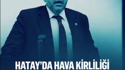 Saadet Partisi Hatay Milletvekili Necmettin Çalışkan, TBMM’de yaptığı konuşmada Hatay’ın