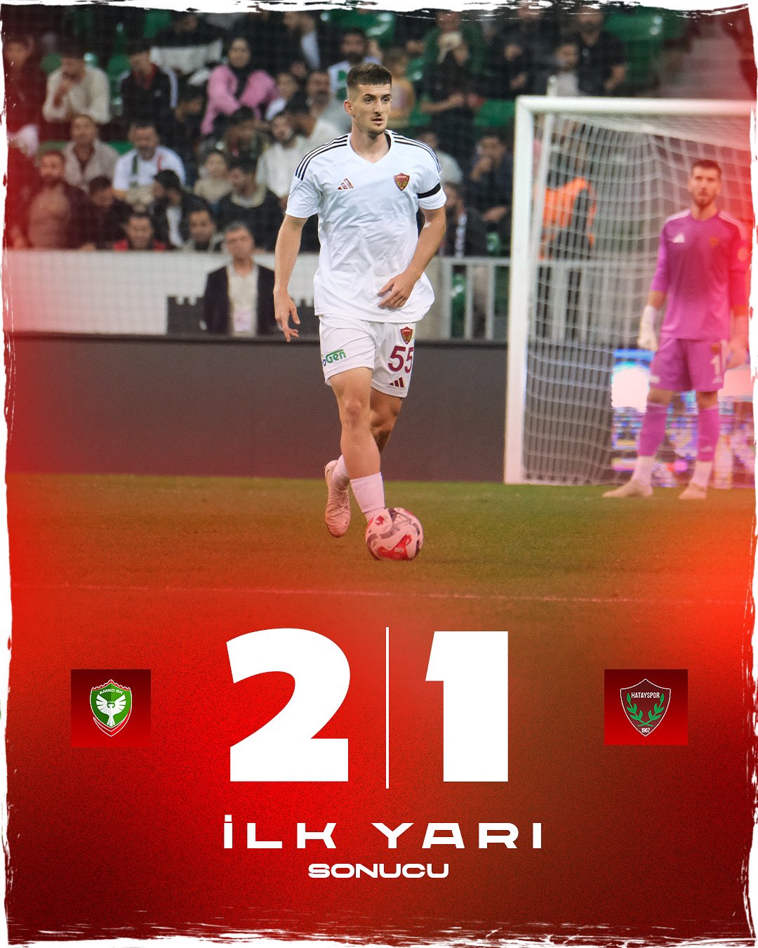 Trendyol 1. Lig’in 13. haftasında Amedspor, Hatayspor’u Diyarbakır Stadyumu’nda konuk