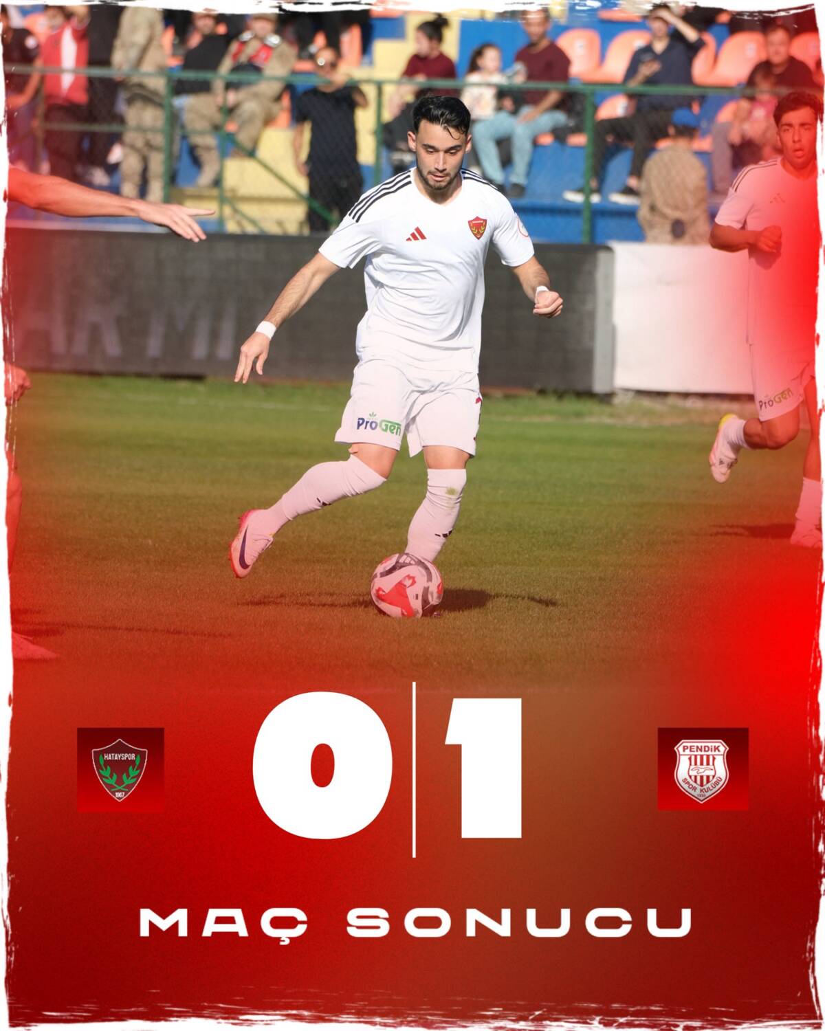 Süper Lig’in 19. haftasında İskenderun’da Pendikspor’u konuk eden Atakaş Hatayspor,