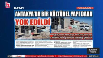 Antakya’da tescilli bir yapının korunması için harcanan onca masrafa rağmen