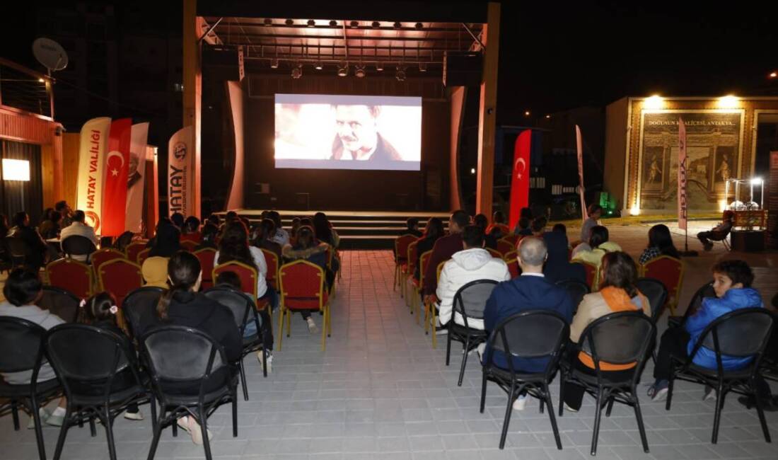 Hatay Büyükşehir Belediyesi (HBB), 10 Kasım Atatürk’ü Anma Günü kapsamında