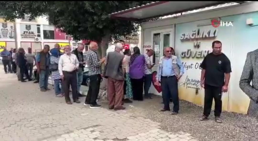 Dörtyol ilçesinde Dörtyol Belediyesi tarafından kurulan Halk Ekmek satış noktalarında