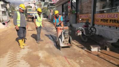 Hatay Büyükşehir Belediyesi (HBB), Kırıkhan ilçesinde uzun yıllardır süregelen içme