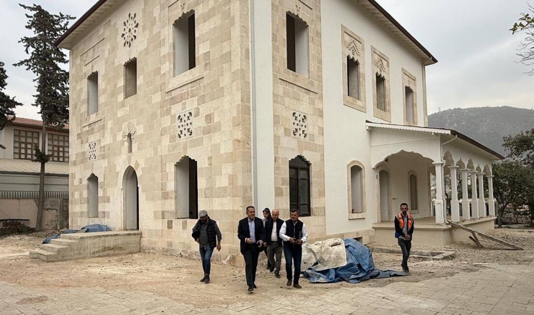 Hatay Valilik Binası restorasyonu ile turizme katkı sağlayacak Hatay Yatırım İzleme ve Koordinasyon Başkanlığı (YİKOB) öncülüğünde yürütülen restorasyon