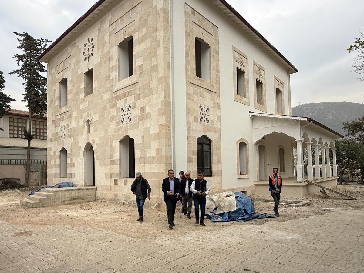 Hatay Yatırım İzleme ve Koordinasyon Başkanlığı (YİKOB) öncülüğünde yürütülen restorasyon