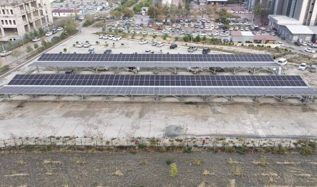 Hatay Mustafa Kemal Üniversitesi’nde (MKÜ) Güneş Enerjisi Sistemi (GES) kurulumu