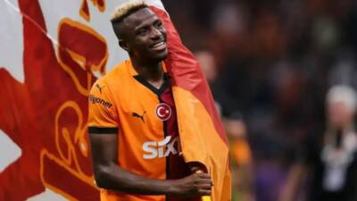 Galatasaray’ın rekor transferi Victor Osimhen, Nijerya’nın Dünya Kupası Elemeleri play-off