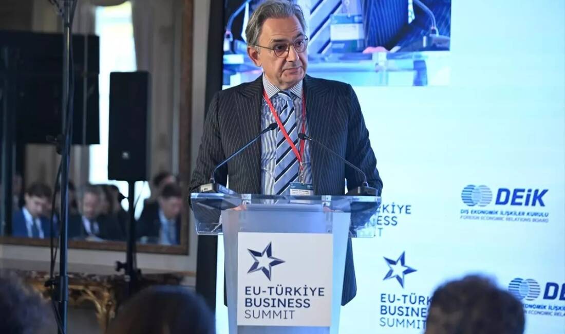 Ticaret Bakanı Ömer Bolat, Brüksel’de düzenlenen AB-Türkiye İş Zirvesi’nde yaptığı