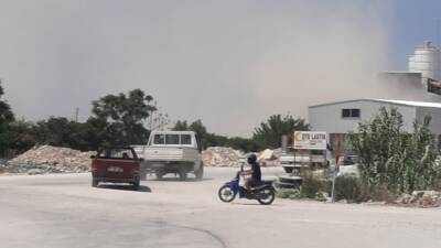 Hatay’ın Samandağ ilçesi Atatürk Mahallesi Çevreyolu Caddesi üzerinde inşaat ruhsatı