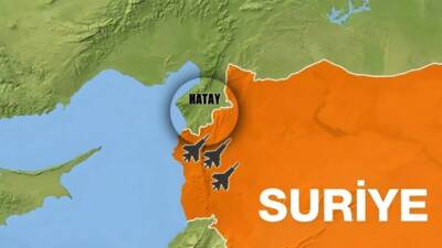 Suriye devlet televizyonu, İsrail Hava Kuvvetleri’ne ait savaş uçaklarının Suriye’nin