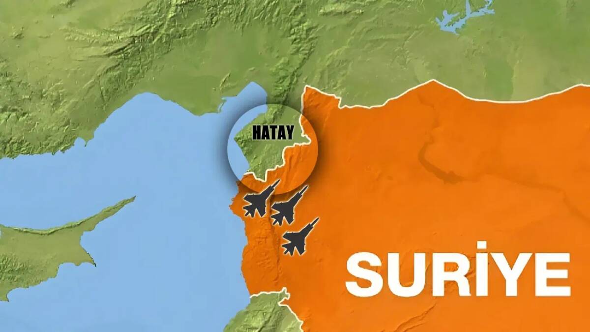 Suriye devlet televizyonu, İsrail Hava Kuvvetleri’ne ait savaş uçaklarının Suriye’nin