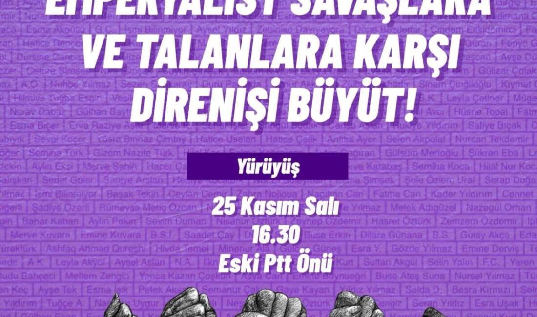 Samandağ Kadın Platformu, 25 Kasım Dünya Kadına Yönelik Şiddetle Mücadele