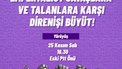 Samandağ Kadın Platformu, 25 Kasım Dünya Kadına Yönelik Şiddetle Mücadele