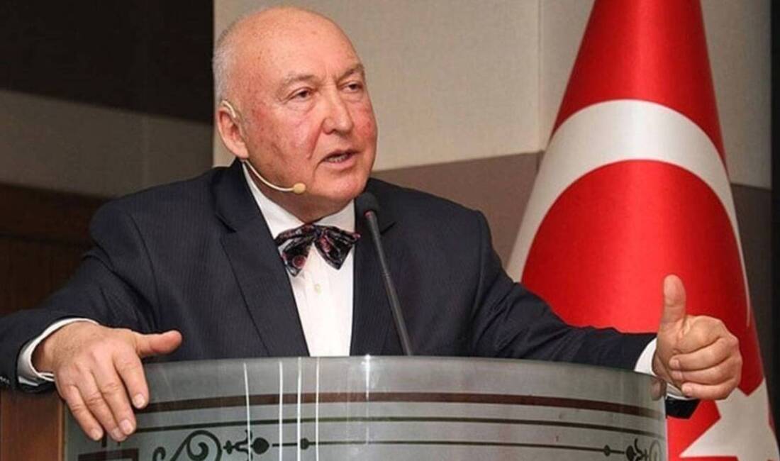 Türkiye’nin sayılı deprem bilimcilerinden Prof. Dr. Övgün Ahmet Ercan, dün