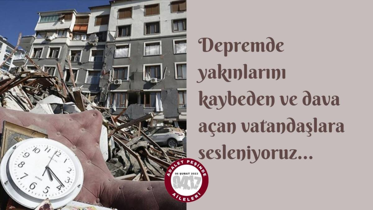 6 Şubat depremlerinin üçüncü yılı yaklaşırken, yakınlarını kaybeden vatandaşların bir