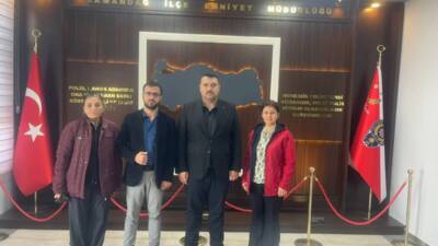 Samandağ’ın yeni İlçe Emniyet Müdürü Gökhan Nacioğlu, göreve başlar başlamaz