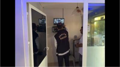 Hatay Emniyet Müdürlüğü ekipleri, 26 Kasım 2025 tarihinde il genelinde