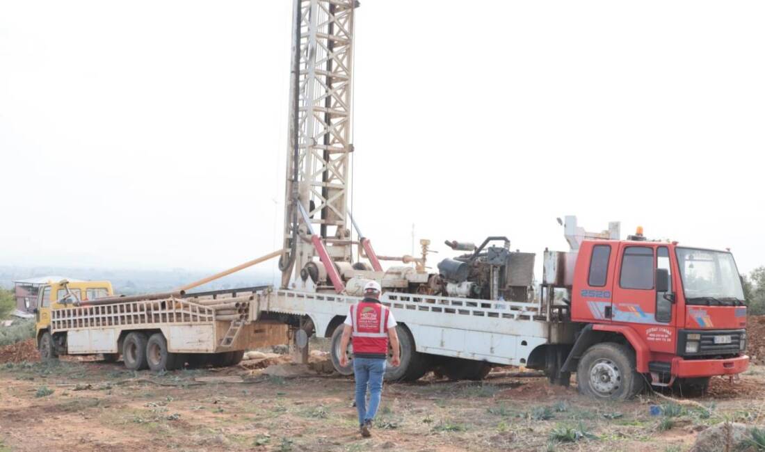 Hatay Büyükşehir Belediyesi (HBB), il genelinde içme suyu altyapısını güçlendirme