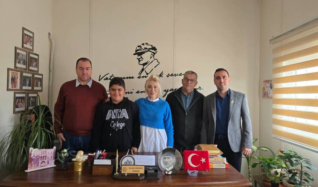 Antakya ATA Koleji 7. sınıf öğrencisi Mehmet Kıvanç Andı, uluslararası