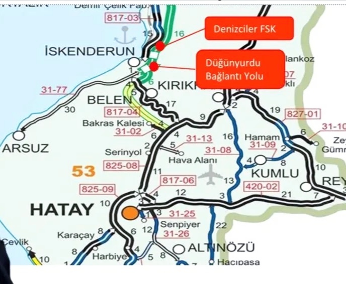 İskenderun’un Denizciler Mahallesi’nde, bölgedeki hastanelere ulaşımı güvenli ve hızlı şekilde