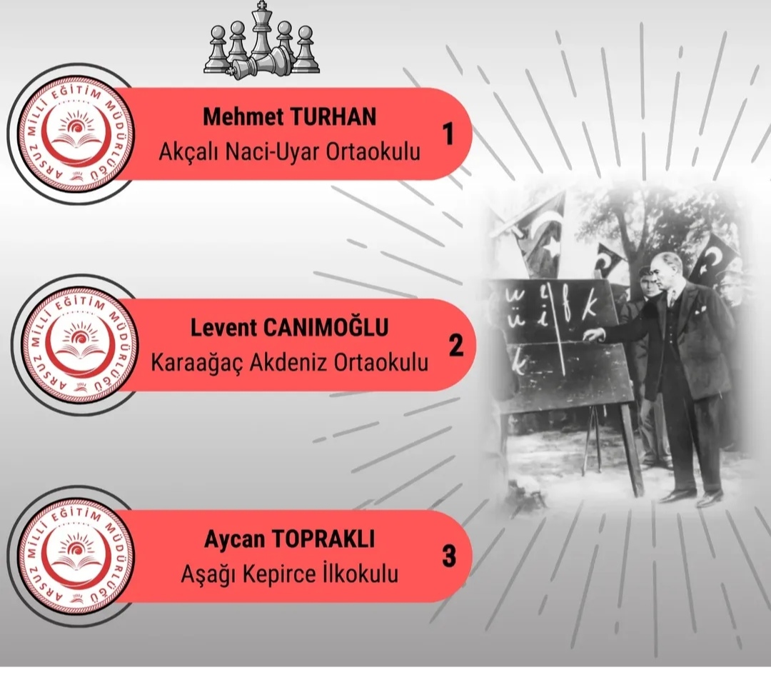 Arsuz’da 24 Kasım Öğretmenler Günü etkinlikleri kapsamında düzenlenen spor ve