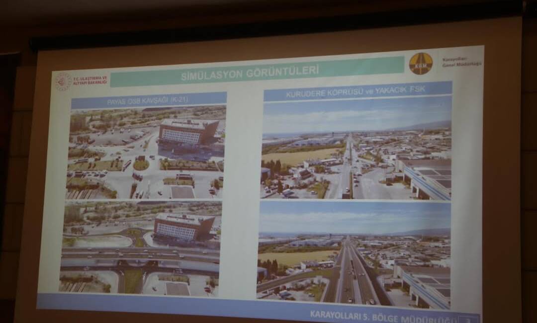 Hatay’ı çevre illerle daha güçlü şekilde bağlayacak olan Toprakkale–Payas arası