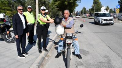 Hatay’ın Dörtyol ilçesinde İlçe Emniyet Müdürlüğü, motosiklet kazalarındaki artışa dikkat