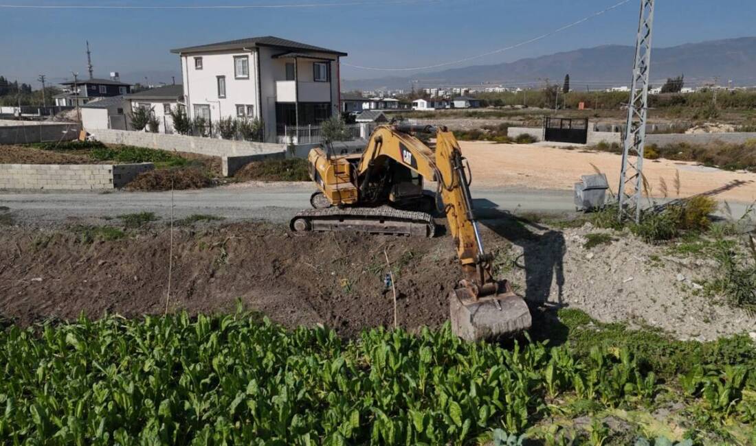 Hatay Büyükşehir Belediyesi (HBB), kış mevsimi öncesinde olası su taşkınları
