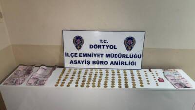 Hatay Emniyet Müdürlüğü ekiplerinin titiz çalışması sonucu, Dörtyol ilçesinde bir