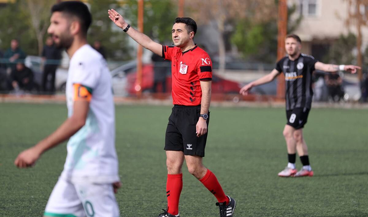 Trendyol 1. Lig’in 13. haftasında Amedspor – Hatayspor karşılaşmasında düdük