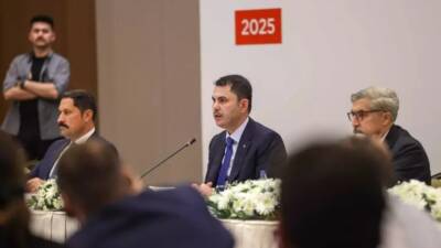 Çevre, Şehircilik ve İklim Değişikliği Bakanı Murat Kurum, Hatay’da düzenlenen