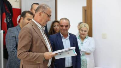 Antakya Belediye Başkanı İbrahim Naci Yapar, Antakya Belediyesi Gençlik Akademisi’nde