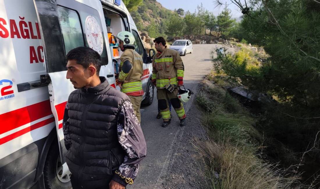 Hatay’ın İskenderun ilçesinde uçuruma yuvarlanan motosikletteki iki kişi yaralandı. Edinilen