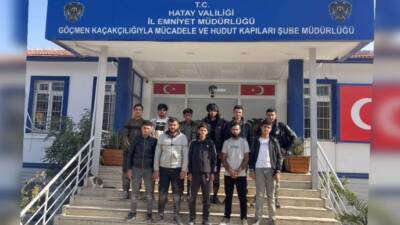 Hatay Emniyet Müdürlüğü ekipleri, Göçmen Kaçakçılığıyla Mücadele kapsamında yürütülen çalışmalar