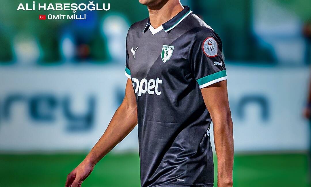 Antakya-Maşuklulu genç futbolcu Ali Habeşoğlu, bir kez daha Ümit Millî