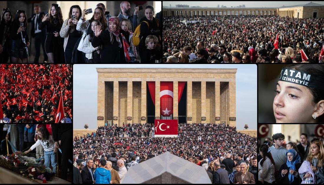 Türkiye Cumhuriyeti’nin kurucusu Büyük Önder Mustafa Kemal Atatürk’ün ebediyete intikalinin