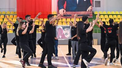 Hatay Mustafa Kemal Üniversitesi (HMKÜ) Kırıkhan Meslek Yüksekokulu’nda düzenlenen “Ata’ya